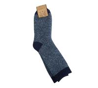 Jess & Lou Men's Socks - Marl Cosy - Blue