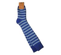 Jess & Lou Women's Socks - Super Cosy Knee High Blue Striped