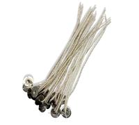 Jess Mae ECO 8 Inch Candle Wicks - Pre-Waxed & Tabbed - Professional Cotton Paper-Core Wicks for Soy, Coconut & Beeswax Candles - DIY Candle Making Supplies (ECO 16 XLarge)