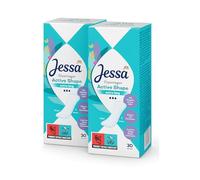 Jessa Active Shape Pantiliners Extra Long (Pack of 2 x 30) + Purlife Sticker