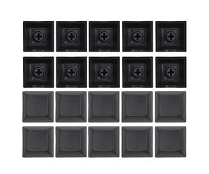 Jesscasday DSA PBT Keycaps for Mechanical Gaming Keyboard, 1U Height, Pack of 20
