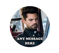 Jesse Custer in car, Preacher, TV, Personalised 8 inch RoundPRECUT Easy Peel Edible Icing Cake Topper Decoration Birthday