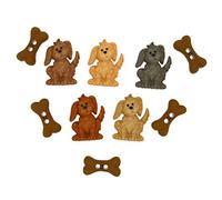 Jesse James Dress It Up Embellishments-Give A Dog A Bone, Other, Multicoloured