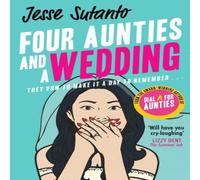 Jesse Sutanto Four Aunties & a Wedding Paperback Book Jesse Sutanto Multicolor