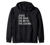 Jesse The Man The Myth The Legend - Funny Gift for Jesse Zip Hoodie