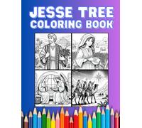 Jesse Tree Coloring Book: Daily Reflections and Coloring Pages for Advent