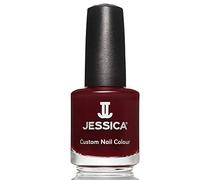 JESSICA Custom Colour Nail Polish, Award Winner, Long Lasting, Salon Professional Finish, Vitamin Enriched Strengthener, Cherrywood, 14.8ml