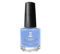 JESSICA Custom Colour Nail Polish | Award-Winning Polish | Strengthening Nail Polish, Long Lasting Nail Varnish | Chip-Resistant & Hard-Wearing for Salon-Quality Finish | True Blue | 14.8ml