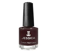 JESSICA Custom Colour Nail Polish 14.8ml, Picture Perfect (Berry Red with a Crème Finish)