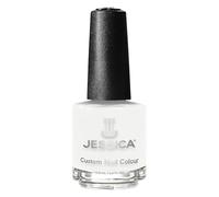 JESSICA Custom Colour Nail Polish | Long Lasting Nail Varnish with Salon Professional Finish | Award-Winning Polish, Helps Strengthen Nails | Crisp White Crème | Sandy Toes | 14.8ml