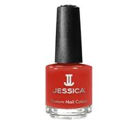 JESSICA Custom Colour Nail Polish | Long Lasting Nail Varnish with Salon Professional Finish | Award-Winning Polish, Helps Strengthen Nails | Warm Red Crème | Cherry Bomb | 14.8ml