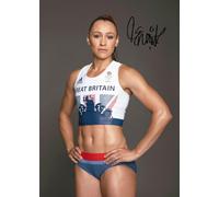 Jessica Ennis-Hill Autographed Signed A4 Photo Print