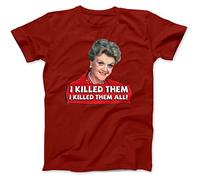 Jessica Fletcher Angela Lansbury T-Shirt Cotton Red