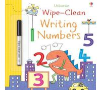 Jessica Greenwell Wipe-clean Writing Numbers Paperback Book Jessica Greenwell Multicolor