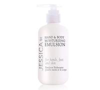 JESSICA Hand and Body Moisturising Lotion Emulsion for Soft Skin, 251 ml | Extra rich hand and body moisturiser, Conditions & softens hands, feet, & skin, Deeply nourishing & moisturising lotion