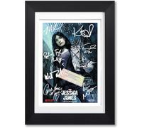 Jessica Jones Cast Signed Autograph Autographed A4 Poster Photo Print Photograph Artwork Wall Art Picture TV Show Series Season DVD Boxset (A4 framed & mounted)