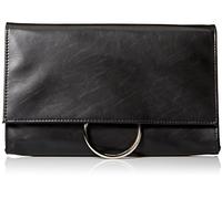 Jessica McClintock Nora Solid Large Envelope Clutch with Ring Closure Size: One Size