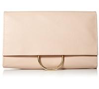 Jessica McClintock Nora Solid Large Envelope Clutch with Ring Closure Size: One Size