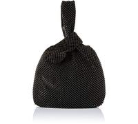 Jessica McClintock Women's Logan Mesh Evening Pouch Bag, Black, One Size