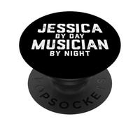 Jessica Musician Costume Gen Z Millennial Music Meme Jess PopSockets Adhesive PopGrip