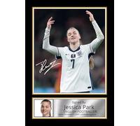 Jessica Park Poster Print - England Lionesses & Manchester City Winger - Framed or Unframed - Gift for Women’s Football Fans, A2 Poster Print (594x420mm)