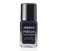 Jessica Phenom Nail Polish – Vivid Gel-Like, Long-Lasting (No UV Lights) – Blue Blooded 15 ml