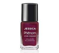 JESSICA | Phenom Vivid Colour Nail Polish | Long-lasting Gel-like Nail Polish without UV Lights coming in vivid & pigmented colours | The Royals | 14 ml
