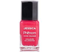 JESSICA Phenom Vivid Colour Nail Polish, Red Hots 14ml