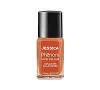 JESSICA | Phenom Vivid Colour Nail Polish | Long-lasting Gel-like Nail Polish without UV Lights coming in vivid & pigmented colours | Tahitian Sunset | 14 ml