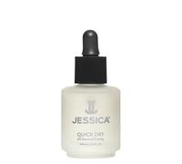 JESSICA Quick Dry Nail Polish Drops, 60 Second Drying Time, Clear Top Coat, Protects From Scratching, Smudging, and Wrinkling, 14.8ml
