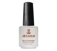 JESSICA Rejuvenation Base Coat, Nail Varnish for Dry Nails, Strengthens and Conditions, Enriched with Vitamin E, Aloe Vera, and Jojoba, 14.8 ml