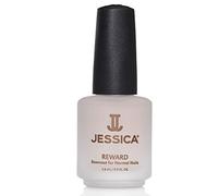 JESSICA Reward Base Coat, Nail Varnish for Normal Nails, Vitamin Enriched Formula, Protects From Breakage, 7.4ml