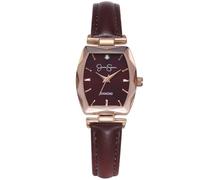 Jessica Simpson Diamond Collection Women's Watch, Classic Quartz, Leather Band, Barrle Faceted Crystal Face, Elegant Dress Watch for Women