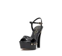 Jessica Simpson Women's Calenta Sandal-Platform, Black, 4 UK