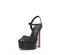Jessica Simpson Women's Inaia Sandal-Platform, Black, 9.5