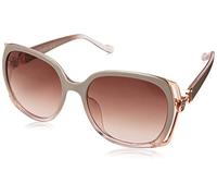 Jessica Simpson Women's J5686 Rsf Non-Polarized Iridium Round Sunglasses Rose Fade 60 mm