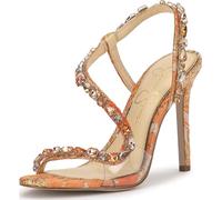 Jessica Simpson Women's Jaycin High Heel Sandal, Tangerine Combo, 9.5