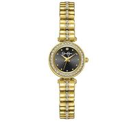 Jessica Simpson Women's Metal Band Watch, Round Crystal Dial, Classic Quartz Movement, Elegant Dress Watch for Women