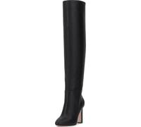 Jessica Simpson Women's Mistia Wide Calf Over-The-Knee Boot, Black Wide Calf, 6 UK