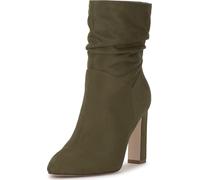 Jessica Simpson Women's Mixtesa Ankle Boot, Deep Moss Stretch Microsuede, 3 UK