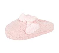 Jessica Simpson Women's Plush Marshmallow Slide on House Slipper Clog with Memory Foam pink Size: S