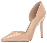 Jessica Simpson Women's Prizma Pointed Toe D'Orsay Heels Pumps, Sand Dune Patent, 7 UK