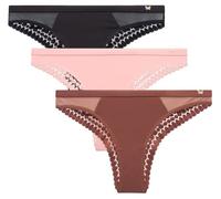 Jessica Simpson Women's Rose (3pk) Bikini Style Underwear, M