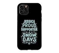 Jessica Supporter of Snow Days Jessica Christmas Winter Case for iPhone 11 Pro