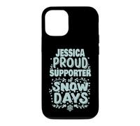Jessica Supporter of Snow Days Jessica Christmas Winter Case for iPhone 12/12 Pro