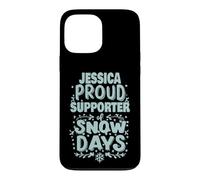Jessica Supporter of Snow Days Jessica Christmas Winter Case for iPhone 13 Pro Max
