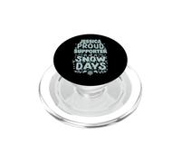 Jessica Supporter of Snow Days Jessica Christmas Winter PopSockets PopGrip for MagSafe
