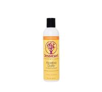 Jessicurl Aloeba Daily Conditioner for Curly Hair, Citrus Lavender, 8 Fl oz. Leave in Conditioner and Hair Detangler for Fine Hair