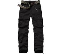 Jessie Kidden Women's Tactical Pants, Camouflage Army Military Cargo Work Pants with 8 Pockets, Adjustable Hem, Ripstop Fabric, for Hiking, Fishing, Outdoor Activities