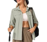 Jessie Kidden Women's UV Safari Shirt Sun Protection Long Sleeve Hiking